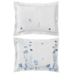 Home Decorators Collection Loriana 3-Piece Blue Floral King Comforter Set -Flora Home Decorators Soldes home decorators collection bedding sets 190169 k 1d 1000