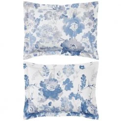 Home Decorators Collection Loriana 3-Piece Blue Floral King Comforter Set -Flora Home Decorators Soldes home decorators collection bedding sets 190169 k a0 1000