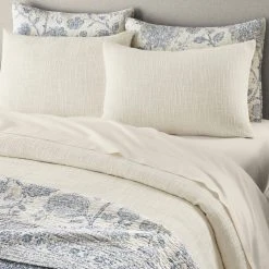 Home Decorators Collection Quinn 3-Piece Ivory Cream Woven Textured Cotton Full/Queen Duvet Cover Set 18 Home Decorators Collection Quinn 3-Piece Ivory Cream Woven Textured Cotton Full/Queen Duvet Cover Set -Flora Home Decorators Soldes home decorators collection bedding sets dn 19046 1d 1000 1