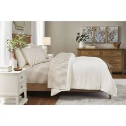 Home Decorators Collection Quinn 3-Piece Ivory Cream Woven Textured Cotton Full/Queen Duvet Cover Set 20 Home Decorators Collection Quinn 3-Piece Ivory Cream Woven Textured Cotton Full/Queen Duvet Cover Set -Flora Home Decorators Soldes home decorators collection bedding sets dn 19046 77 1000 1