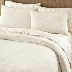 Home Decorators Collection Quinn 3-Piece Ivory Cream Woven Textured Cotton Full/Queen Duvet Cover Set 15 Home Decorators Collection Quinn 3-Piece Ivory Cream Woven Textured Cotton Full/Queen Duvet Cover Set -Flora Home Decorators Soldes home decorators collection bedding sets dn 19046 e1 1000 1