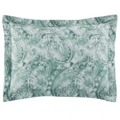 Home Decorators Collection Isabel 3-Piece Teal Boho Paisley Floral Cotton Sateen King Duvet Cover Set -Flora Home Decorators Soldes home decorators collection bedding sets duv k tp c3 1000