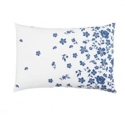 Home Decorators Collection Salina 3-Piece White and Blue Embroidered Floral Cotton Full/Queen Comforter Set -Flora Home Decorators Soldes home decorators collection bedding sets f5000272180tc 1d 1000