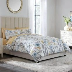 Home Decorators Collection Purcell 3-Piece Washed Denim Botanical King Duvet Cover Set 19 Home Decorators Collection Purcell 3-Piece Washed Denim Botanical King Duvet Cover Set -Flora Home Decorators Soldes home decorators collection bedding sets fa94367 k 77 1000