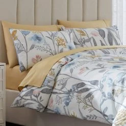 Home Decorators Collection Purcell 3-Piece Washed Denim Botanical King Duvet Cover Set 14 Home Decorators Collection Purcell 3-Piece Washed Denim Botanical King Duvet Cover Set -Flora Home Decorators Soldes home decorators collection bedding sets fa94367 k e1 1000