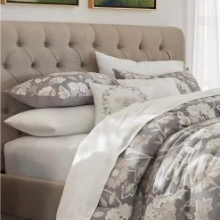 Home Decorators Collection Larkspur 5-Piece Stone Gray and Khaki Cotton King Comforter Set -Flora Home Decorators Soldes home decorators collection bedding sets fa94533 k 44 1000