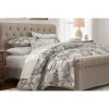 Home Decorators Collection Larkspur 5-Piece Stone Gray and Khaki Cotton King Comforter Set