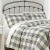 Home Decorators Collection Adderley 3-Piece Black and White Plaid King Comforter Set -Flora Home Decorators Soldes home decorators collection bedding sets fa94583 k 64 1000
