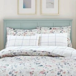 Home Decorators Collection Waterdale Reversible 3-Piece Multi-Color Printed Floral Cotton Sateen King Comforter Set -Flora Home Decorators Soldes home decorators collection bedding sets kg flw 300 prnt 1d 1000