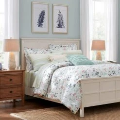 Home Decorators Collection Waterdale Reversible 3-Piece Multi-Color Printed Floral Cotton Sateen King Comforter Set -Flora Home Decorators Soldes home decorators collection bedding sets kg flw 300 prnt 44 1000