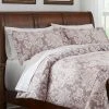 Home Decorators Collection Scarlett 3-Piece Light Brown Damask King Duvet Cover Set -Flora Home Decorators Soldes home decorators collection bedding sets nh 190996 l 64 1000