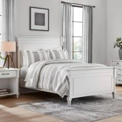 Home Decorators Collection Arden 3-Piece White and Gray Textured Stripe Full/Queen Comforter Set -Flora Home Decorators Soldes home decorators collection bedding sets nhtel 19035 66 1000
