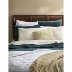 Home Decorators Collection 3-Piece Charleston Green Lush Velvet Cotton Full/Queen Quilt Set -Flora Home Decorators Soldes home decorators collection bedding sets phs 384 21 66 1000