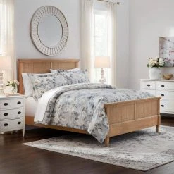 Home Decorators Collection Sofia 3-Piece Gray Floral King Comforter Set -Flora Home Decorators Soldes home decorators collection bedding sets sucbf200cs3pc k 66 1000