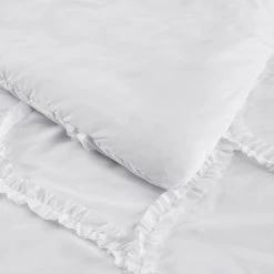 Home Decorators Collection Emma 3-Piece Bright White Ruffle Ogee Full/Queen Comforter Set 12 Home Decorators Collection Emma 3-Piece Bright White Ruffle Ogee Full/Queen Comforter Set -Flora Home Decorators Soldes home decorators collection bedding sets sur95cs3pc fqn 40 1000