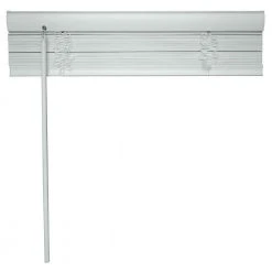 Home Decorators Collection 2 in. and 2.5 in. Cordless Faux Wood Blind Replacement Wand in White -Flora Home Decorators Soldes home decorators collection blinds parts 10793478563272 1f 1000