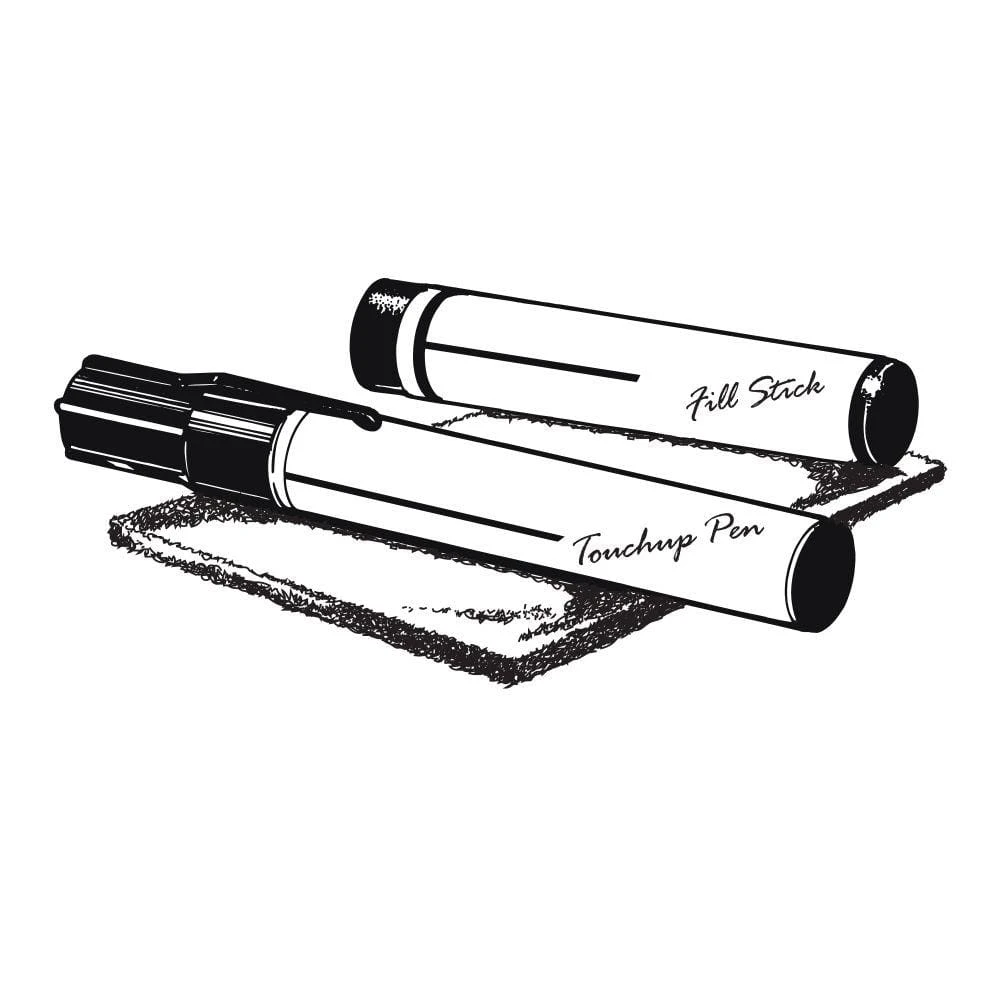 Home Decorators Collection Blue Painted Shaker Stock Assembled Plywood Kitchen Cabinet Touch Up Kit 4 in. x 6 in. x .75 in. 4 Home Decorators Collection Blue Painted Shaker Stock Assembled Plywood Kitchen Cabinet Touch Up Kit 4 in. x 6 in. x .75 in. - Image 2