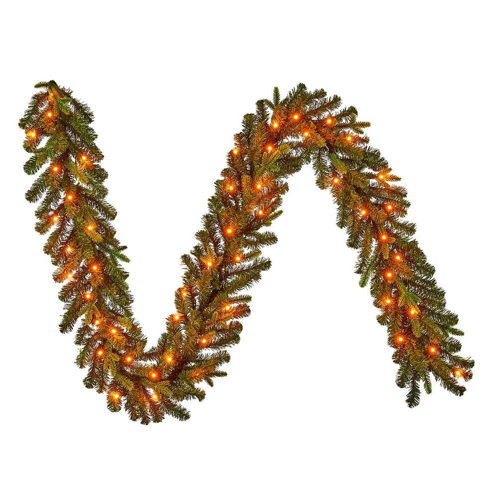Home Decorators Collection 9 ft Prelit Twinkly Swiss Mountain Garland 8 Home Decorators Collection 9 ft Prelit Twinkly Swiss Mountain Garland - Image 6