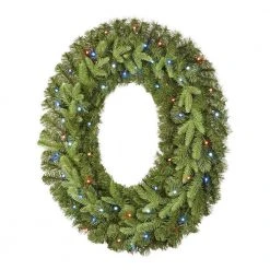 Home Decorators Collection 30 in Prelit Twinkly Swiss Mountain Wreath -Flora Home Decorators Soldes home decorators collection christmas wreaths 22pg80058 40 1000