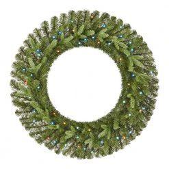 Home Decorators Collection 30 in Prelit Twinkly Swiss Mountain Wreath