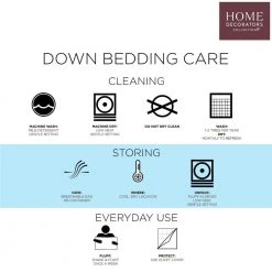 Home Decorators Collection Medium Weight White King Down Comforter -Flora Home Decorators Soldes home decorators collection comforters hom500co60k 4f 1000