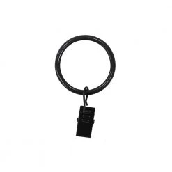Home Decorators Collection 1-1/4 in. Curtain Rings with Clips in Oil Rubbed Bronze (7-Pack) -Flora Home Decorators Soldes home decorators collection curtain rings clips dhu orb888002 c3 1000
