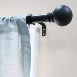 Home Decorators Collection Mix and Match Ball 1 in. Curtain Rod Finial in Matte Black (2-Pack) 19 Home Decorators Collection Mix and Match Ball 1 in. Curtain Rod Finial in Matte Black (2-Pack) -Flora Home Decorators Soldes home decorators collection curtain rod finials ambfpbm02 31 1000