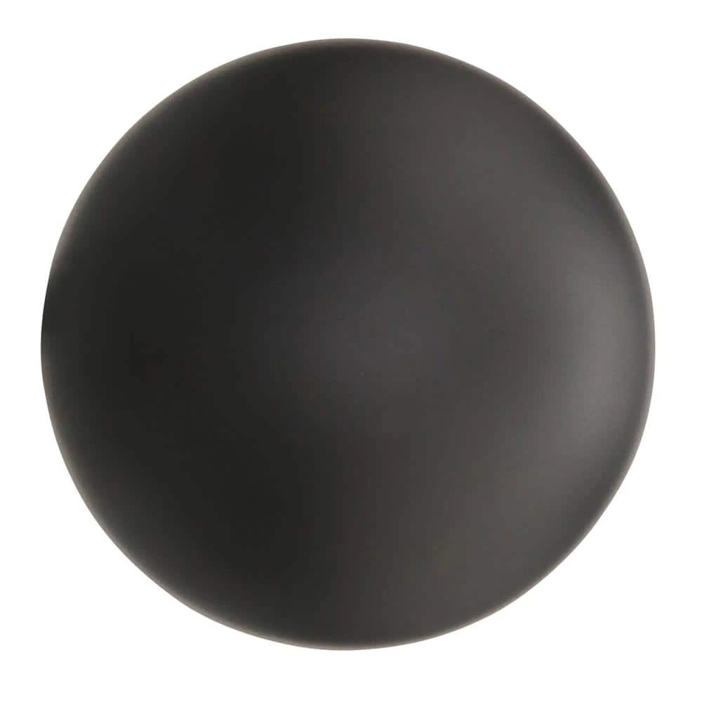 Home Decorators Collection Mix and Match Ball 1 in. Curtain Rod Finial in Matte Black (2-Pack) 8 Home Decorators Collection Mix and Match Ball 1 in. Curtain Rod Finial in Matte Black (2-Pack) - Image 6