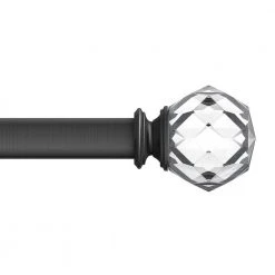 Home Decorators Collection Mix and Match Faceted Crystal Sphere 1 in. Curtain Rod Finial in Gunmetal (2-Pack) 12 Home Decorators Collection Mix and Match Faceted Crystal Sphere 1 in. Curtain Rod Finial in Gunmetal (2-Pack) -Flora Home Decorators Soldes home decorators collection curtain rod finials u gmf1512k16 1d 1000