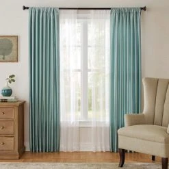 Home Decorators Collection 72 in. - 144 in. Telescoping 3/4 in. and 1 in. Double Curtain Rod Kit in Oil Rubbed Bronze with Flat Square Finials -Flora Home Decorators Soldes home decorators collection double curtain rods u orb144fjka04 1d 1000