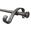 Home Decorators Collection 50 in. - 144 in. Double Curtain Rod Conversion Kit in Oil Rubbed Bronze -Flora Home Decorators Soldes home decorators collection double curtain rods u orb144fohj07 64 1000