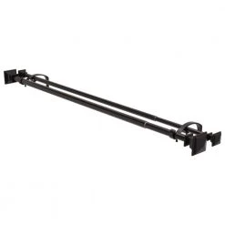 Home Decorators Collection 36 in. - 72 in. Telescoping 3/4 in. and 1 in. Double Curtain Rod Kit in Oil Rubbed Bronze with Flat Square Finials -Flora Home Decorators Soldes home decorators collection double curtain rods u orb72fjka04 1f 1000