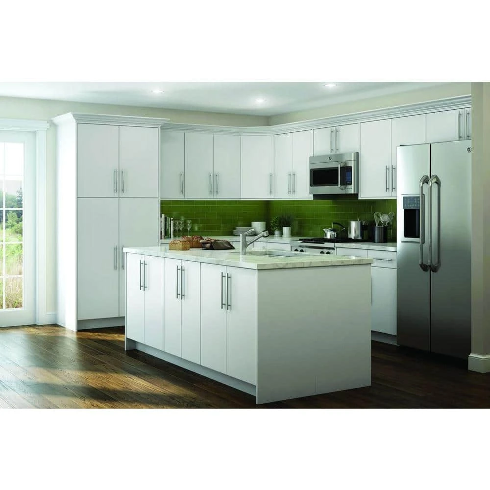 Home Decorators Collection 7 in. Brushed Nickel Modern Drawer Pull 5 Home Decorators Collection 7 in. Brushed Nickel Modern Drawer Pull - Image 3