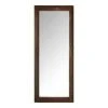Home Decorators Collection Oversized Dark Stain Wood Frame Classic Floor Mirror (76 in. H x 31 in. W) -Flora Home Decorators Soldes home decorators collection floor mirrors 17mj2065 ds 64 1000