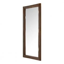 Home Decorators Collection Oversized Dark Stain Wood Frame Classic Floor Mirror (76 in. H x 31 in. W) -Flora Home Decorators Soldes home decorators collection floor mirrors 17mj2065 ds 66 1000