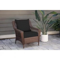 Home Decorators Collection Oak Cliff 24 x 24 Sunbrella Canvas Black Deep Seating Outdoor Lounge Chair Cushion 10 Home Decorators Collection Oak Cliff 24 x 24 Sunbrella Canvas Black Deep Seating Outdoor Lounge Chair Cushion -Flora Home Decorators Soldes home decorators collection lounge chair cushions ah1n821b d9d1 e1 1000