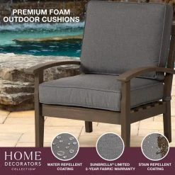 Home Decorators Collection 24 in. x 20 in. Sunbrella Premium Foam Firm 2-Piece Deep Seating Outdoor Lounge Chair Cushion in Canvas Navy 9 Home Decorators Collection 24 in. x 20 in. Sunbrella Premium Foam Firm 2-Piece Deep Seating Outdoor Lounge Chair Cushion in Canvas Navy -Flora Home Decorators Soldes home decorators collection lounge chair cushions am13f41b d9d1 1f 1000