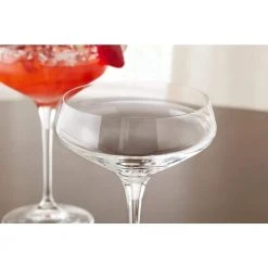 Home Decorators Collection Genoa 11.25 oz. Lead-Free Crystal Coupe Cocktail Glasses (Set of 4) -Flora Home Decorators Soldes home decorators collection margarita glasses 255420 66 1000