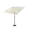 Home Decorators Collection Camden 10 ft. x 6 ft. Aluminum Patio Umbrella in Fretwork Flax -Flora Home Decorators Soldes home decorators collection market umbrellas yjauc 171sqf 64 1000