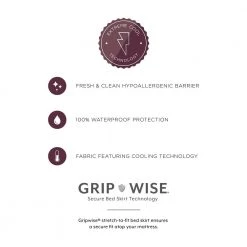 Home Decorators Collection Extreme Cool Waterproof King Mattress Protector -Flora Home Decorators Soldes home decorators collection mattress covers protectors 15614 66 1000