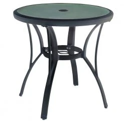 Home Decorators Collection Commercial Grade Metal Brown Bistro Table