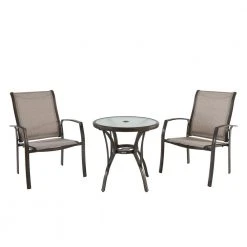 Home Decorators Collection Commercial Grade Metal Brown Bistro Table -Flora Home Decorators Soldes home decorators collection outdoor bistro tables fta60762a 77 1000