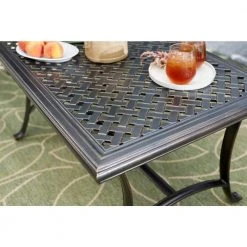 Home Decorators Collection Ridge Falls Aluminum Outdoor Patio Cast Top Coffee Table -Flora Home Decorators Soldes home decorators collection outdoor coffee tables akx04515k01 40 1000