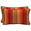 Home Decorators Collection 12 in. x 20 in. Sunbrella Astoria Sunset Lumbar Outdoor Throw Pillow (2-Pack) -Flora Home Decorators Soldes home decorators collection outdoor lumbar pillows ah1t108b d9d2 64 1000