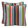 Home Decorators Collection 17 in. x 17 in. Sunbrella Carousel Confetti Square Outdoor Throw Pillow (2-Pack) -Flora Home Decorators Soldes home decorators collection outdoor throw pillows ah1v545b d9d2 64 1000