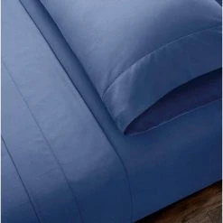Home Decorators Collection 500 Thread Count Egyptian Cotton Sateen King Pillowcase in Midnight (Set of 2) -Flora Home Decorators Soldes home decorators collection pillowcases fs3023s500kpe04 a0 1000