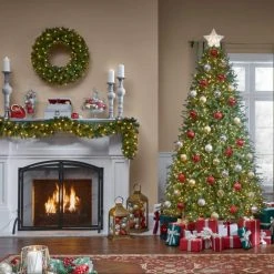 Home Decorators Collection 7.5 ft Grand Duchess Balsam Fir Christmas Tree -Flora Home Decorators Soldes home decorators collection pre lit christmas trees 21le31007 66 1000