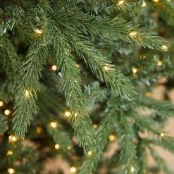 Home Decorators Collection 7.5 ft Merridale Balsam Fir LED Christmas Tree -Flora Home Decorators Soldes home decorators collection pre lit christmas trees 21wl10117 a0 1000