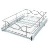 Home Decorators Collection 14 in. W Wire Pull-Out Basket -Flora Home Decorators Soldes home decorators collection pull out cabinet drawers hdr mub 14 ch 64 1000