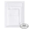 Home Decorators Collection 500 Thread Count Egyptian Cotton Sateen 4-Piece Queen Sheet Set in White -Flora Home Decorators Soldes home decorators collection sheet sets 500tc egy sat qn white 64 1000